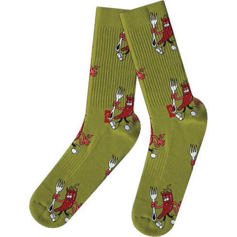 Psockadelic - Hot Hell Psocks (Military Green)